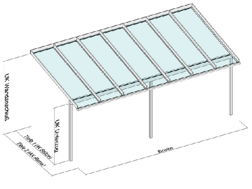 Terrassenüberdachung TerraSmart® Elegant-Line